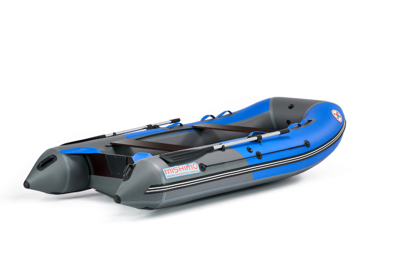 КОМПЛЕКТ ЛОДКА MISHIMO PRO 350 + ЛОДОЧНЫЙ МОТОР MARLIN MP 9.9 (15) AMHS PROLINE в Чебоксарах