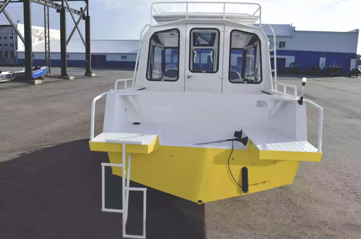 Алюминиевый катер Wyatboat-660 Cabin в Чебоксарах