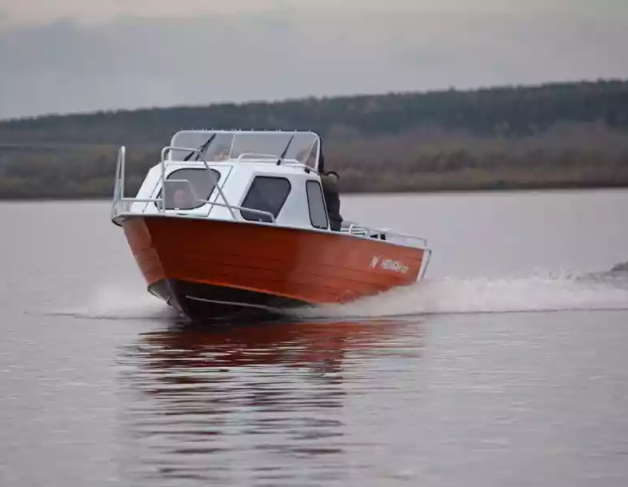 Алюминиевый катер Неман-500 (каютный) в Чебоксарах