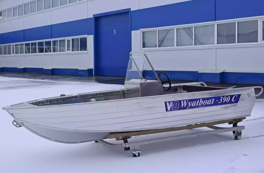 Алюминиевая лодка Wyatboat-390 C в Чебоксарах