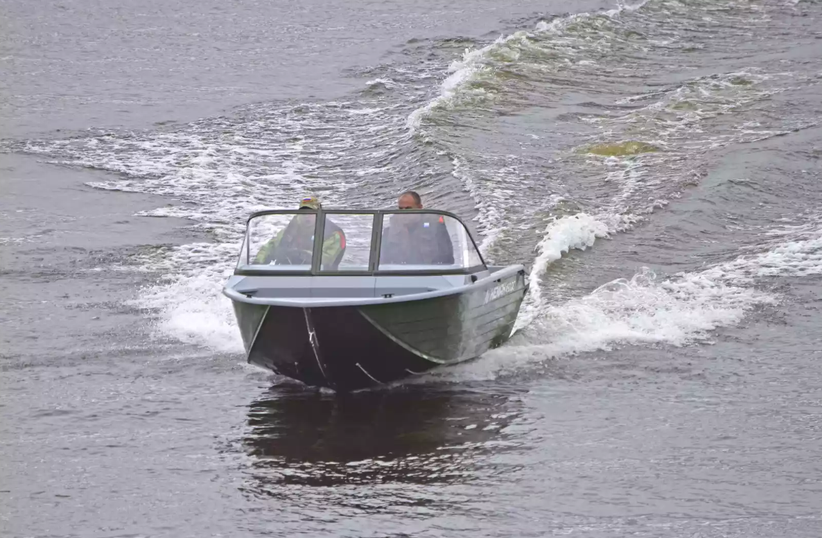 Алюминиевый катер Неман-450 DC NEW в Чебоксарах