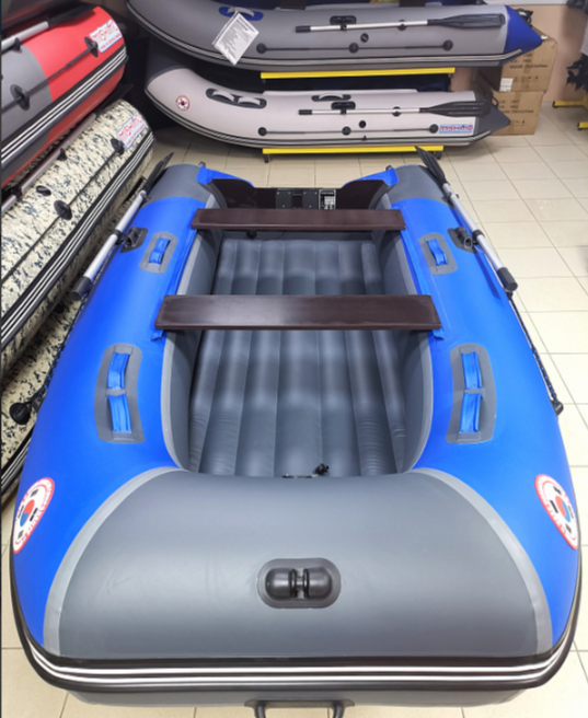 КОМПЛЕКТ Лодка MISHIMO PRO 350 + ЛОДОЧНЫЙ МОТОР MARLIN MP 9.9 (20) AMHS PRO в Чебоксарах