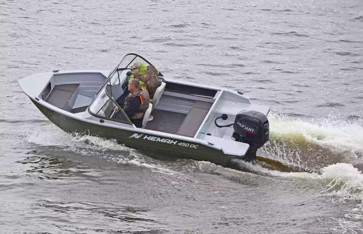 Алюминиевый катер Неман-450 DC NEW в Чебоксарах