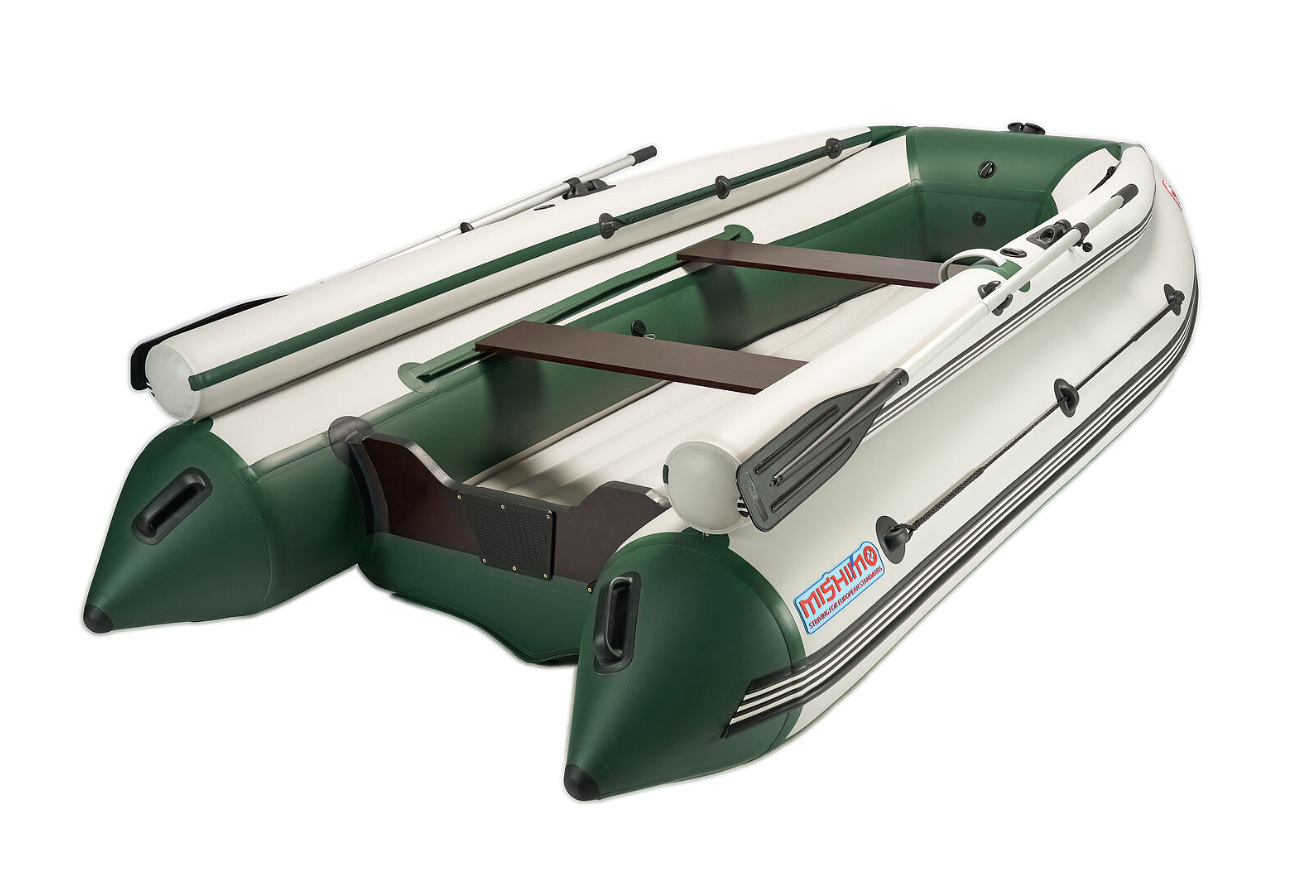 КОМПЛЕКТ ЛОДКА MISHIMO FAMILY LITE 370 + МОТОР MARLIN MP 9.9 AMHS PROLINE FORCE в Чебоксарах