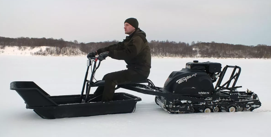 Мотобуксировщик Тофалар 500 с модулем Толкач в Чебоксарах