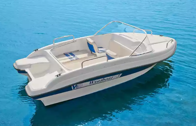 Стеклопластиковый катер Wyatboat-3 (c рундуками) в Чебоксарах