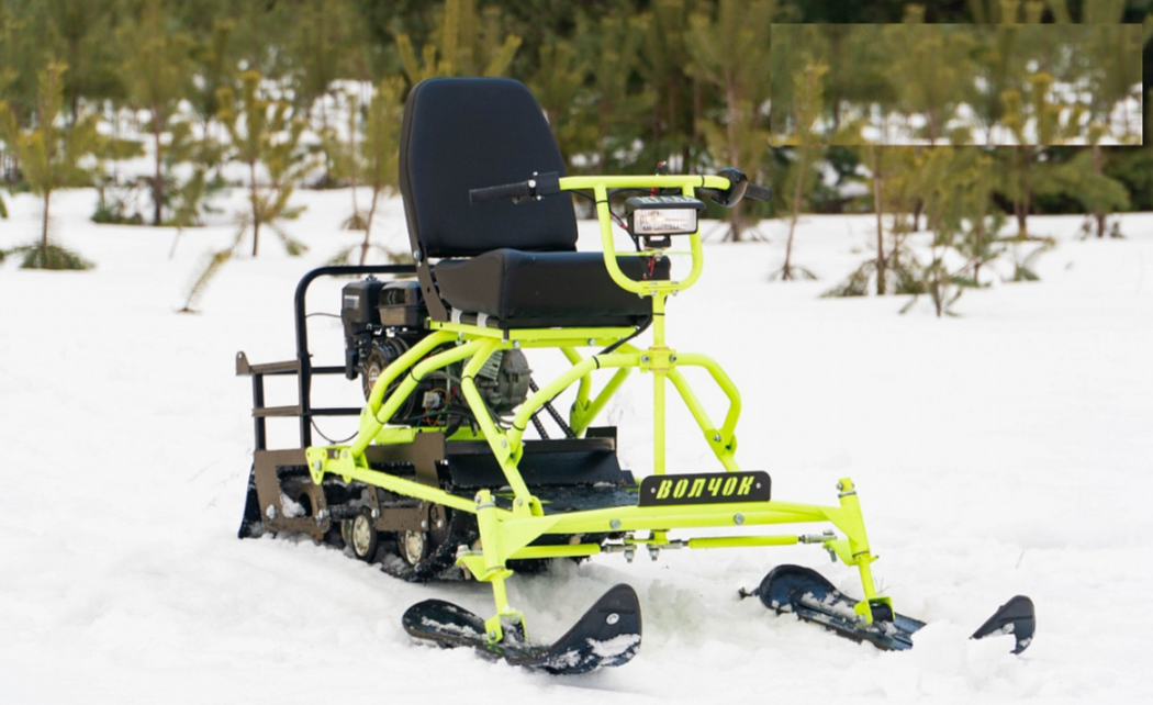 Мотобуксировщик Волчок 6.5 лс, редуктор в Чебоксарах