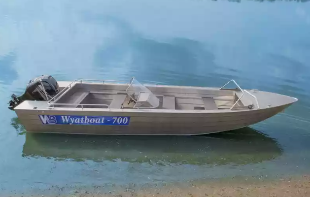 Алюминиевый катер Wyatboat-700 в Чебоксарах