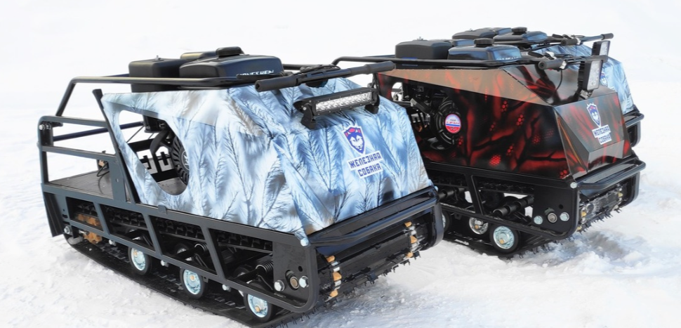 Мотобуксировщик Irondog (Железная собака) M500 9 Камуфляж Охотник в Чебоксарах