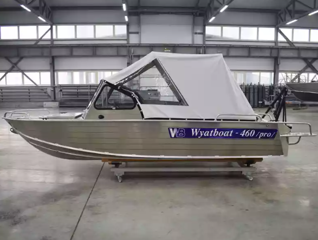 Алюминиевый катер Wyatboat-460 DCM Pro в Чебоксарах