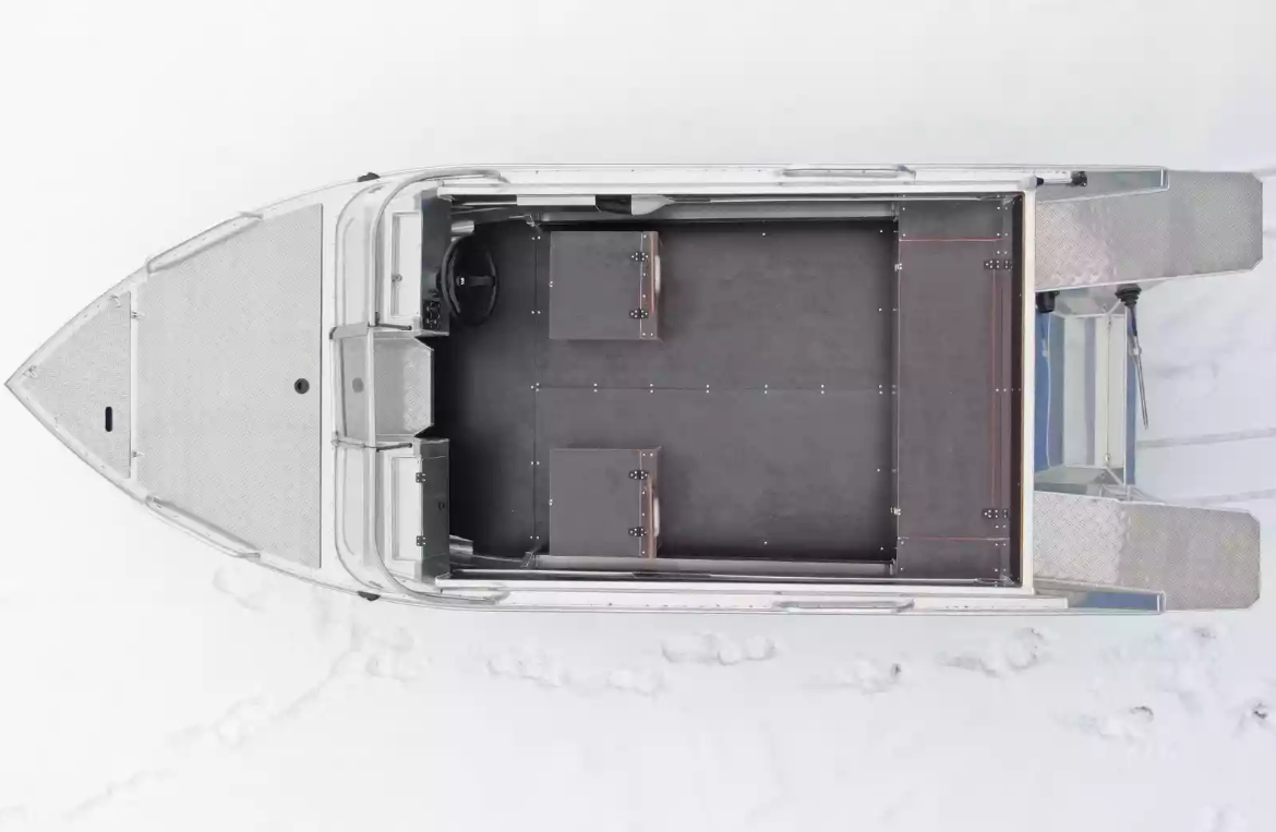 Алюминиевый катер Neman-480 DCM PRO в Чебоксарах