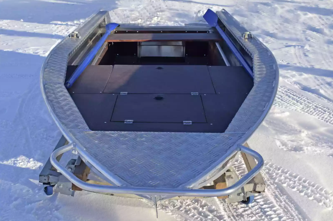 Алюминиевая лодка Wyatboat-370 Р FISH в Чебоксарах