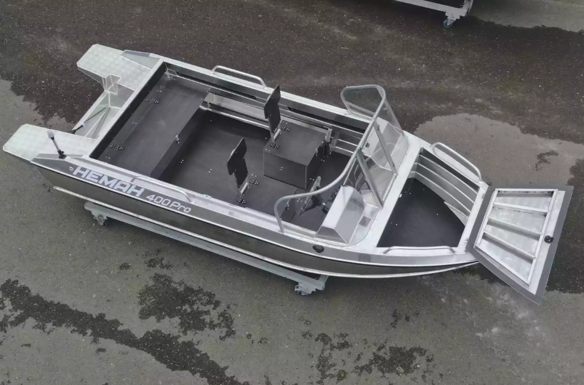 Алюминиевый катер Neman-400 PRO в Чебоксарах