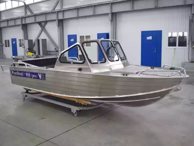 Алюминиевый катер Wyatboat-460 DCM Pro в Чебоксарах