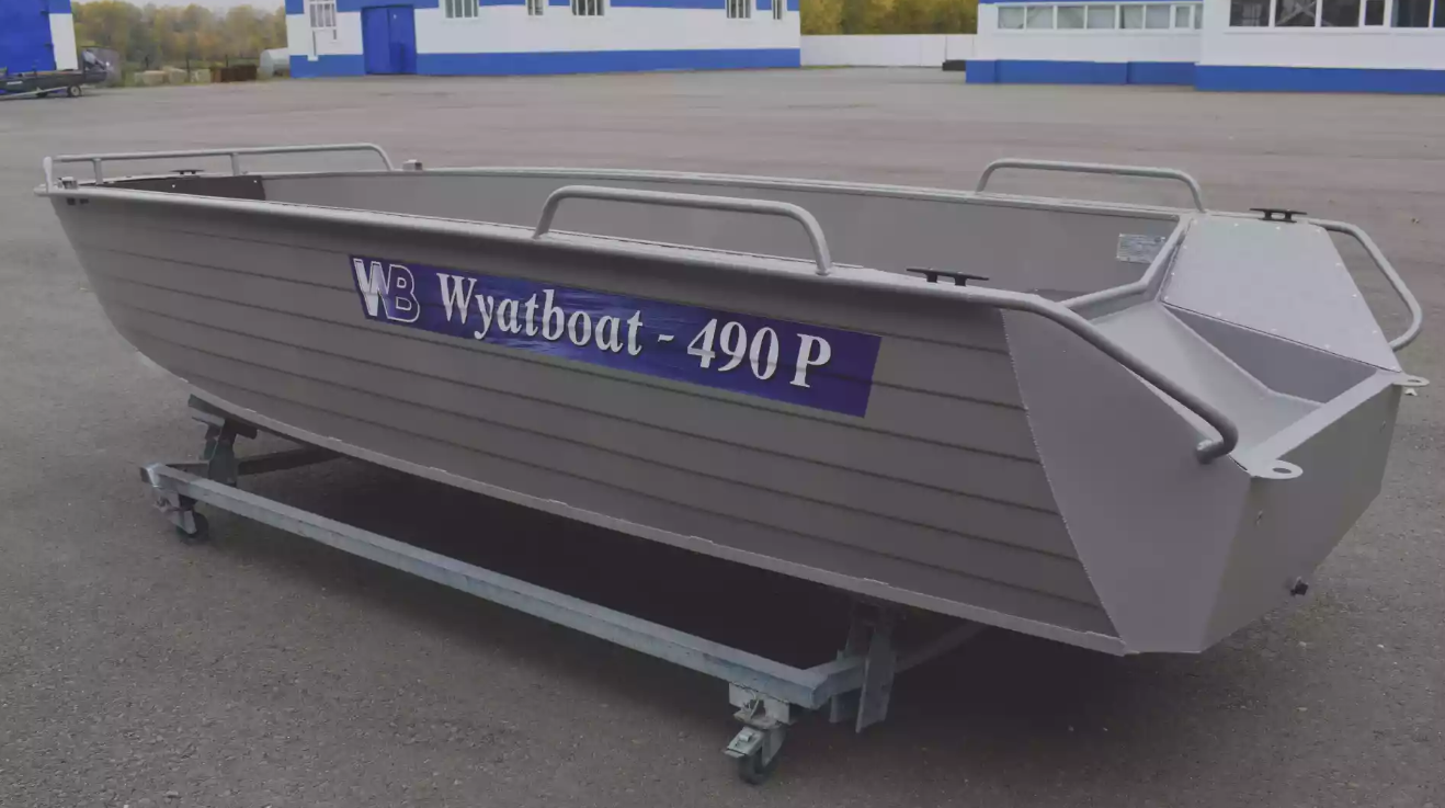 Алюминиевая лодка Wyatboat-490 P в Чебоксарах