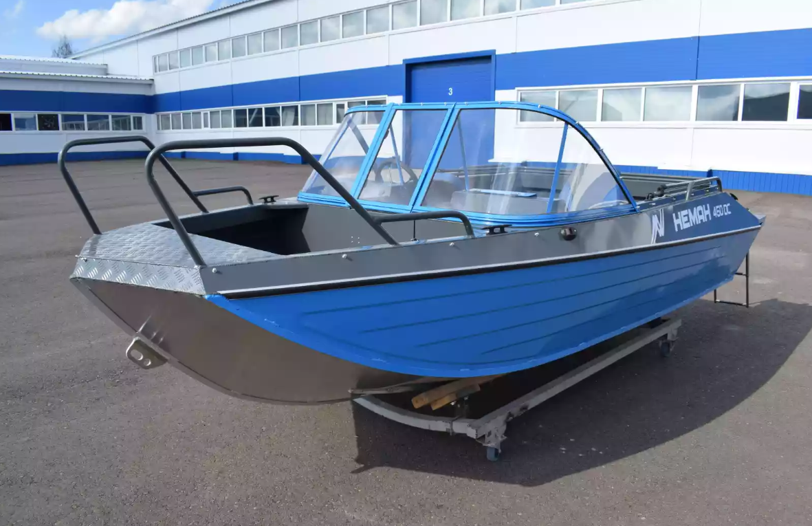 Алюминиевый катер Неман-450 DC в Чебоксарах