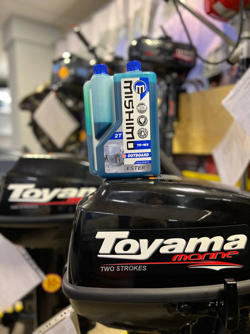 Масло MISHIMO 2T OUTBOARD (ESTER) полусинтетика 1 л в Чебоксарах
