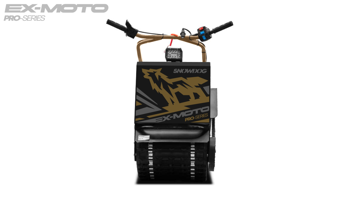 Мотобуксировщик EX-MOTO SNOWDOG S380 8л.с. в Чебоксарах