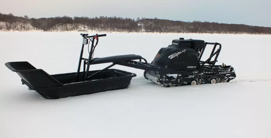 Мотобуксировщик Тофалар 500 с модулем Толкач в Чебоксарах