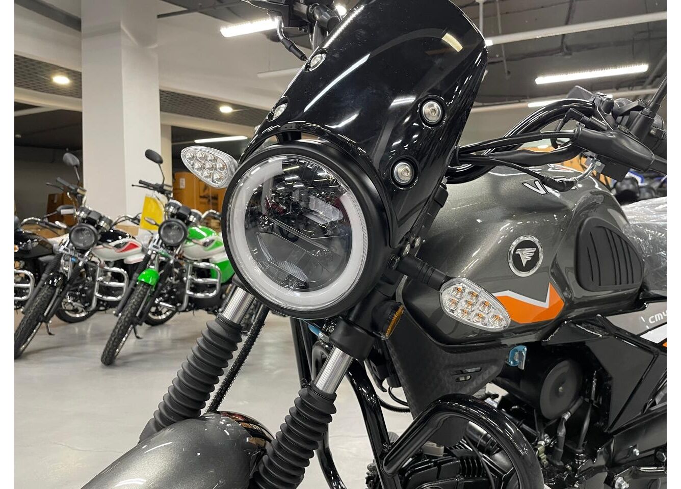 Мопед VMC NOVA 49сс (125сс) Led Full, дисковый тормоз, RKB RATO с баланс. валом, сигнализация в Чебоксарах