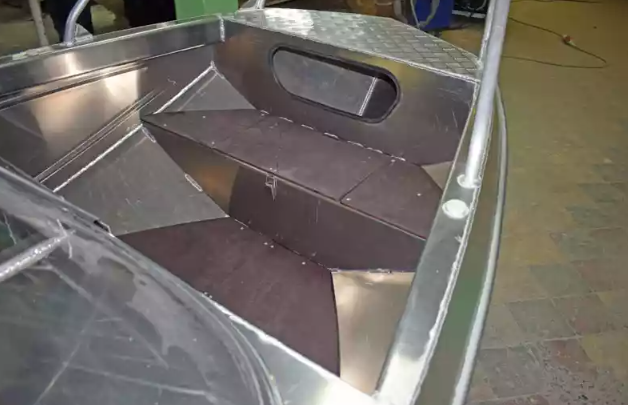 Алюминиевый катер Неман-500 DC (без покраски) в Чебоксарах