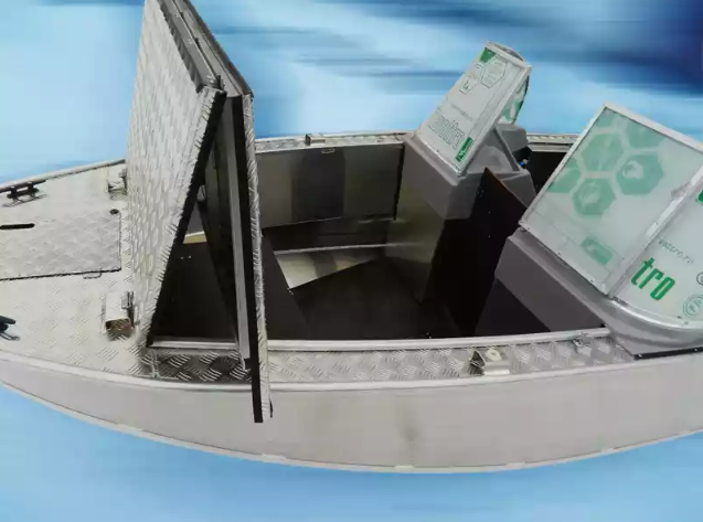 Алюминиевый катер Wyatboat-430T DCM Трансформер в Чебоксарах