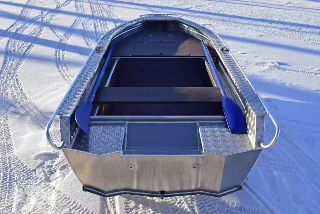 Алюминиевая лодка Wyatboat-370 Р FISH в Чебоксарах