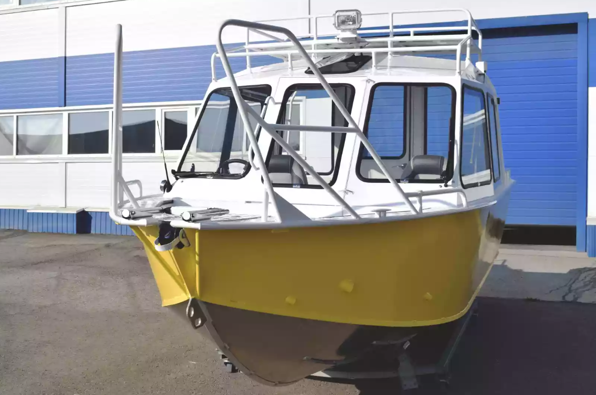 Алюминиевый катер Wyatboat-660 Cabin в Чебоксарах