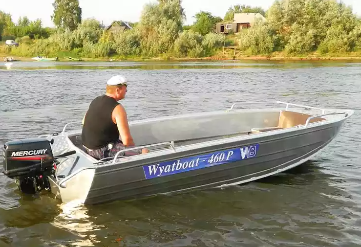 Алюминиевая лодка Wyatboat-460 P в Чебоксарах