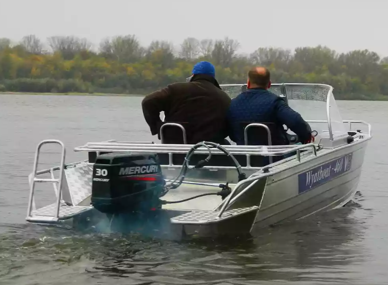 Алюминиевый катер Wyatboat-460 DCM в Чебоксарах
