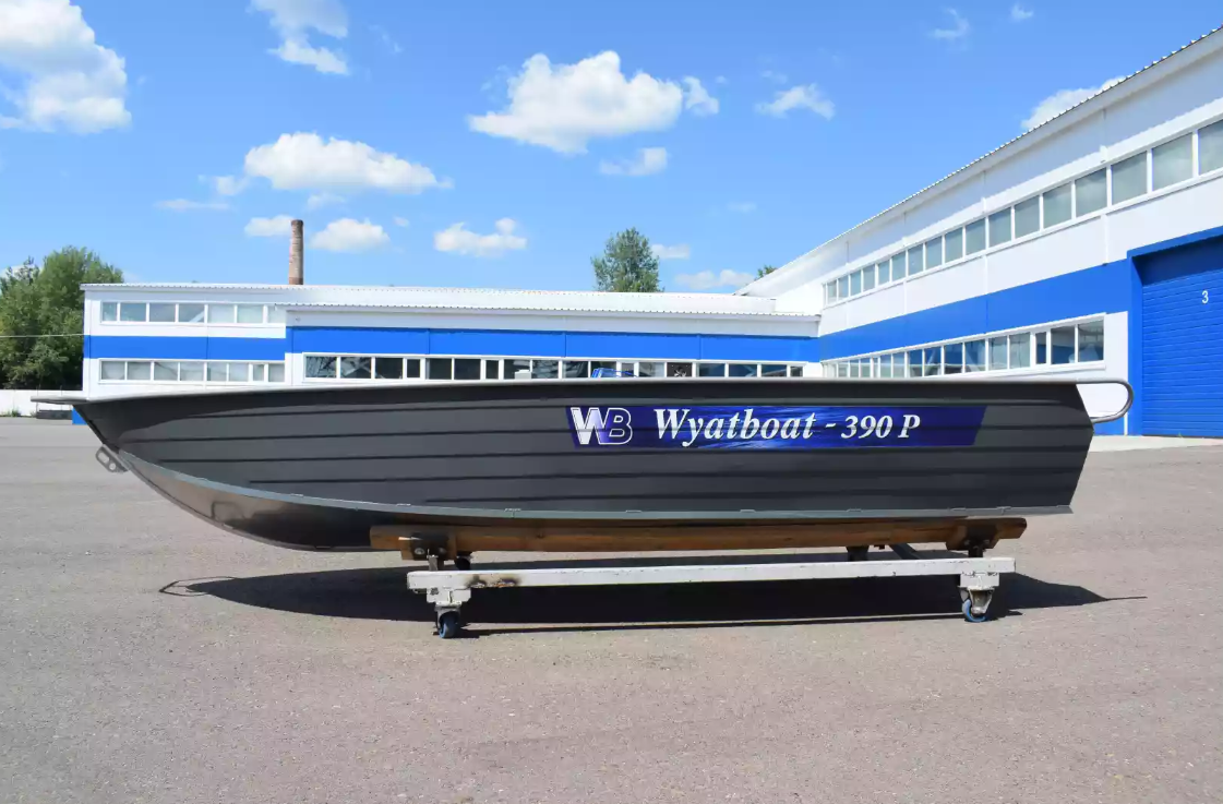 Алюминиевая лодка Wyatboat-390Р Fish в Чебоксарах