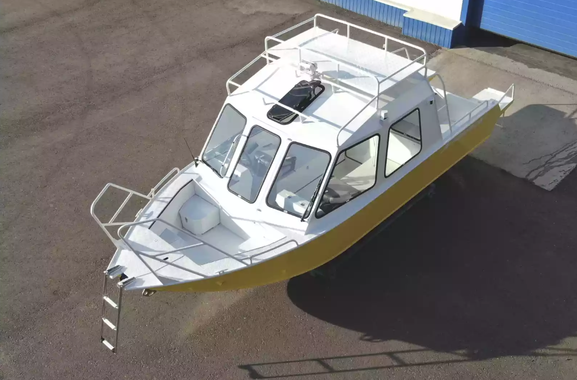 Алюминиевый катер Wyatboat-660 Cabin в Чебоксарах
