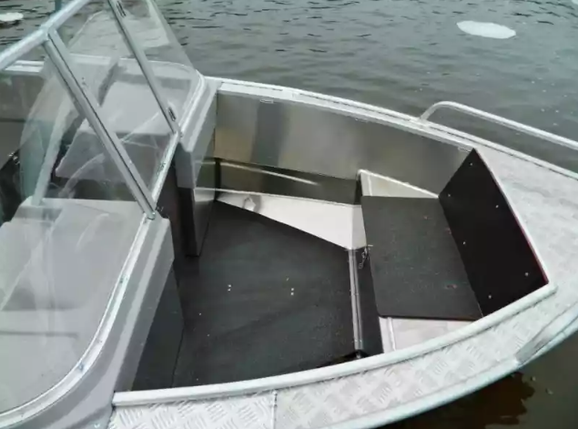 Алюминиевый катер Wyatboat-430T DCM Трансформер в Чебоксарах