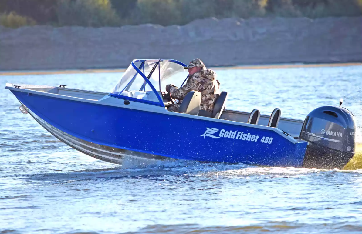 Алюминиевый катер Gold Fisher 480 DCM FISH в Чебоксарах