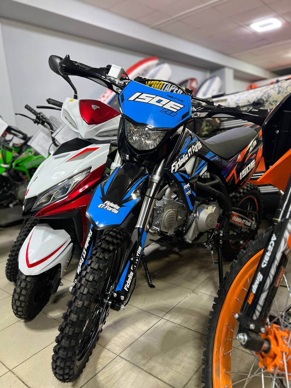 Мотоцикл (питбайк) PROMAX FIDET (ФАЙДЕТ) 190E PRO 17/14 в Чебоксарах