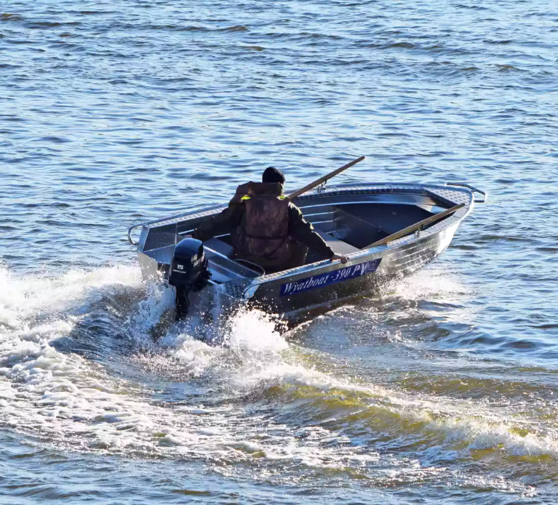 Алюминиевая лодка Wyatboat-390 P в Чебоксарах