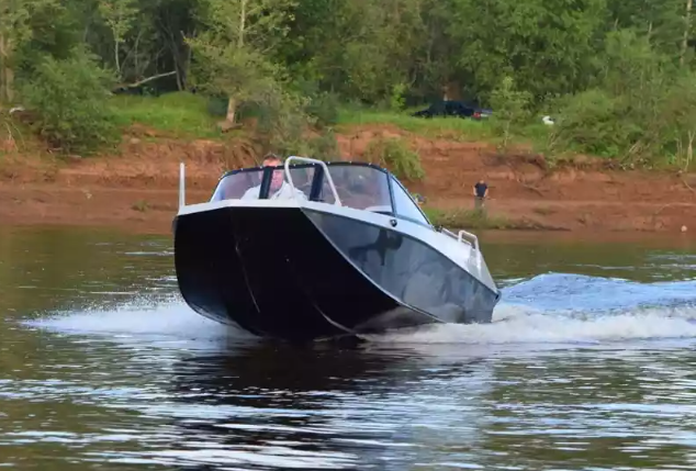 Алюминиевый катер Неман 500 DC водомёт в Чебоксарах