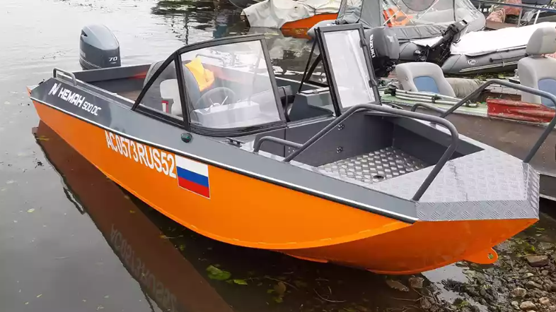 Алюминиевый катер Неман-500 DC в Чебоксарах