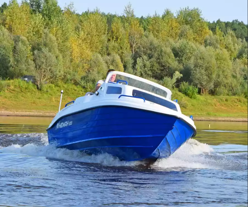 Комбинированный катер Neman-500 с каютой в Чебоксарах