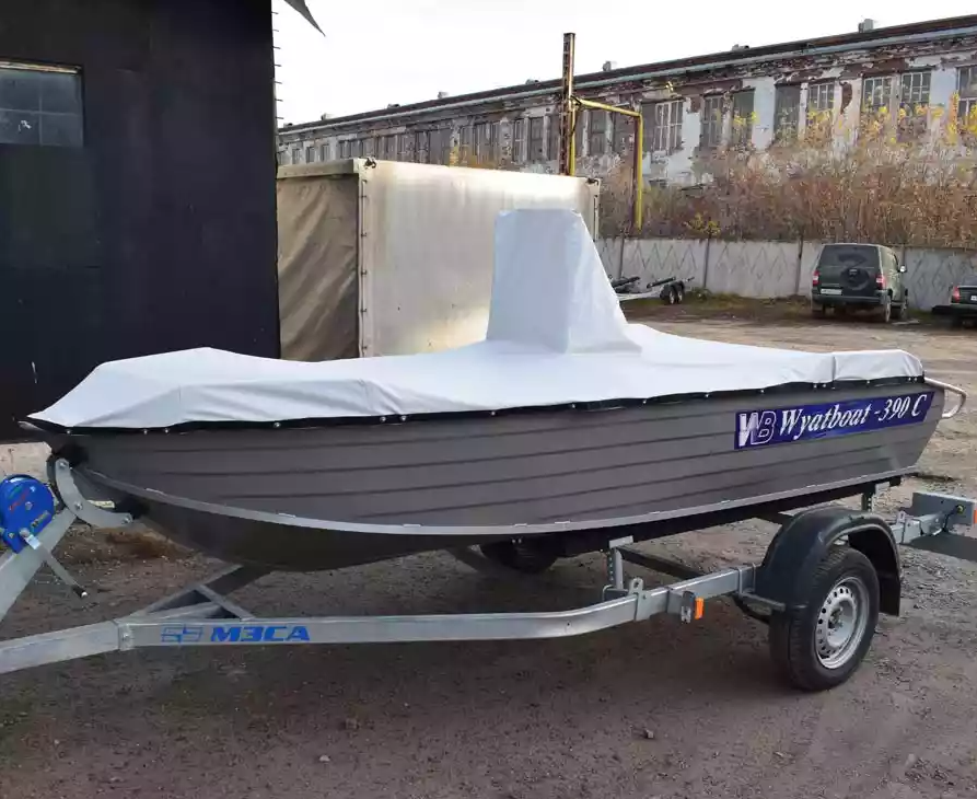 Алюминиевая лодка Wyatboat-390 C в Чебоксарах