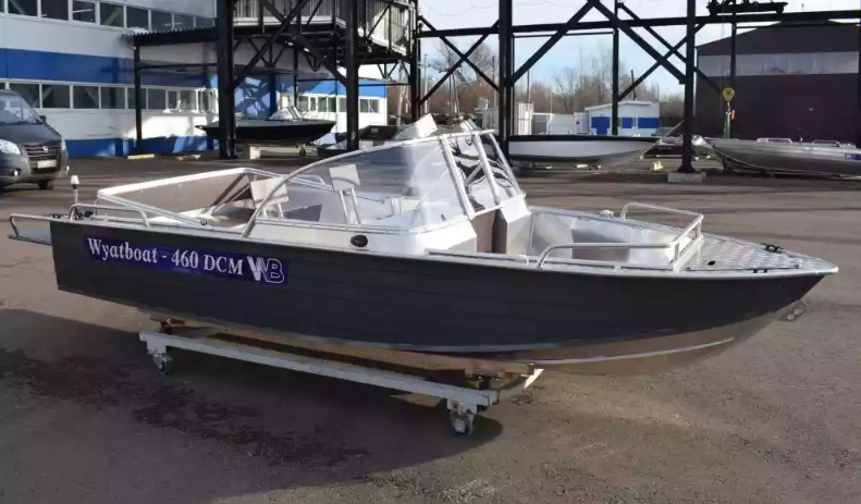 Алюминиевый катер Wyatboat-460 DCM в Чебоксарах