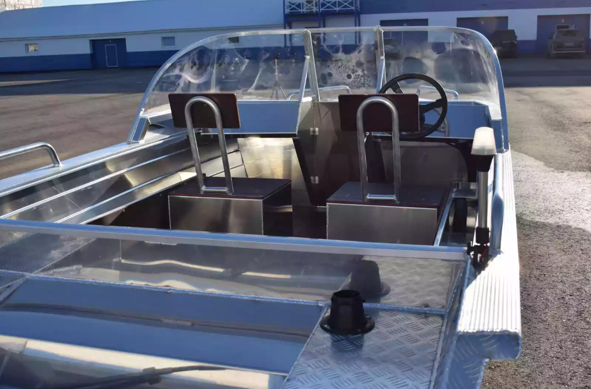 Алюминиевый катер Wyatboat-460 DCM NEW в Чебоксарах