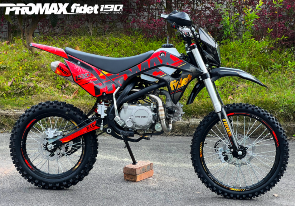 Мотоцикл (питбайк) PROMAX FIDET (ФАЙДЕТ) 190E MAX PRO LUX 19/16 в Чебоксарах
