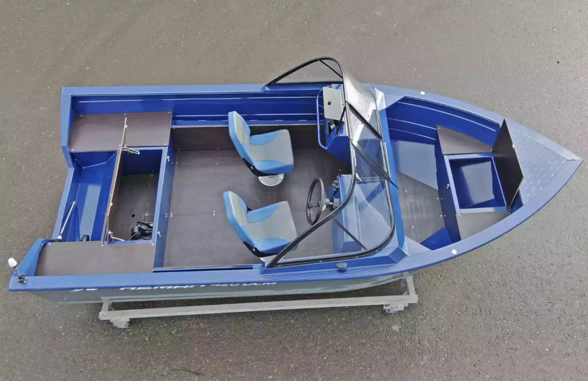 Алюминиевый катер Неман-420 DCM в Чебоксарах