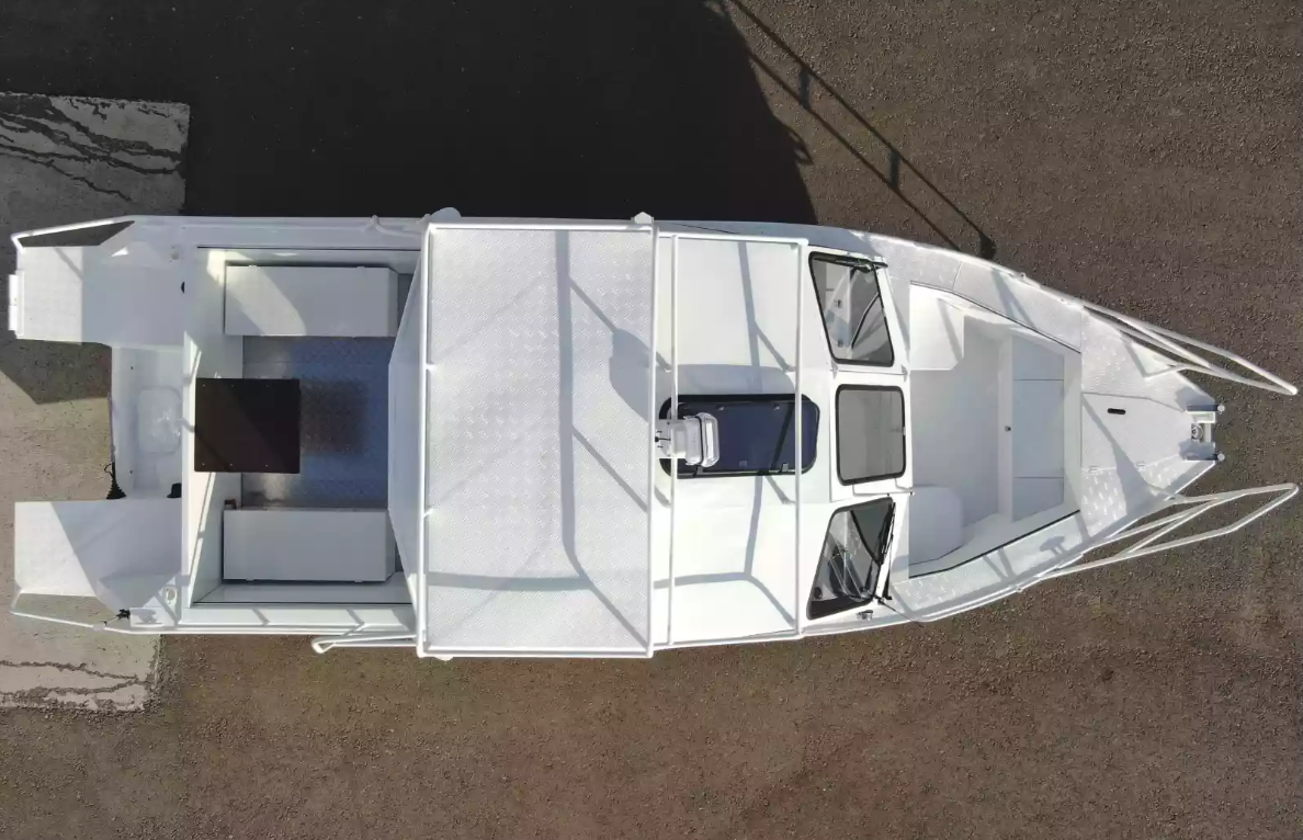 Алюминиевый катер Wyatboat-660 Cabin в Чебоксарах