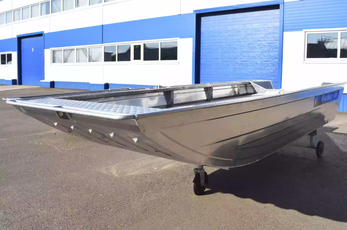 Алюминиевая лодка Wyatboat-490 Jonboat в Чебоксарах