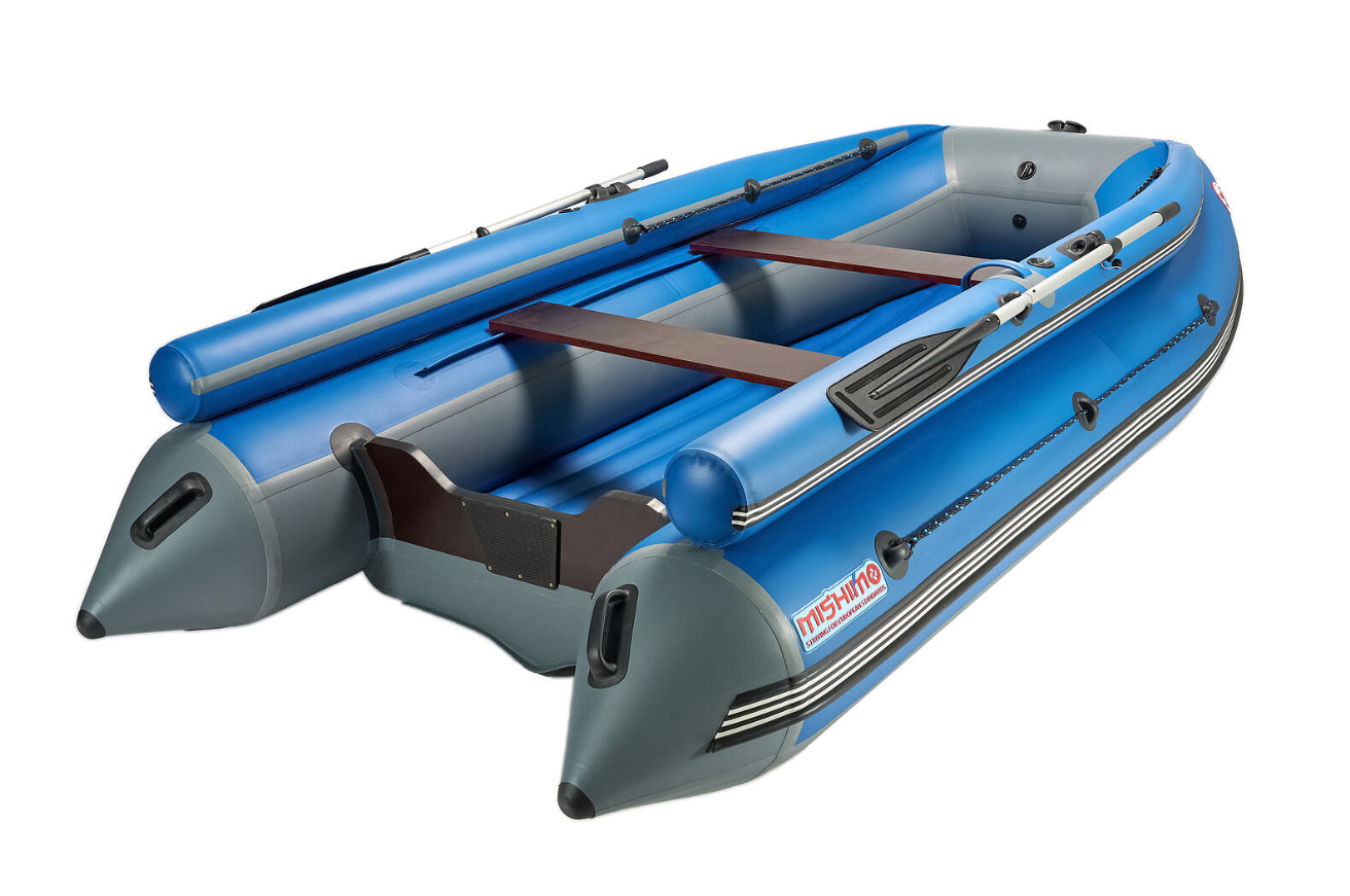 КОМПЛЕКТ ЛОДКА MISHIMO FAMILY LITE 370 + МОТОР MARLIN MP 9.9 AMHS PROLINE FORCE в Чебоксарах