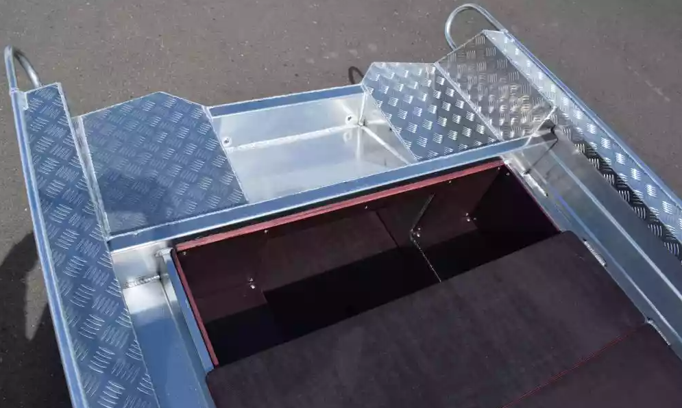 Алюминиевая лодка Wyatboat-390Р Fish в Чебоксарах