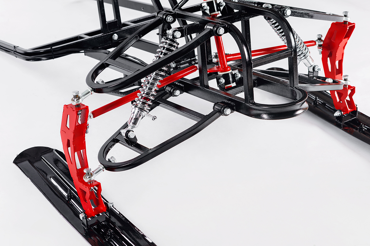 Лыжный модуль IKUDZO с подогревом ручек пластиковые лыжи в Чебоксарах