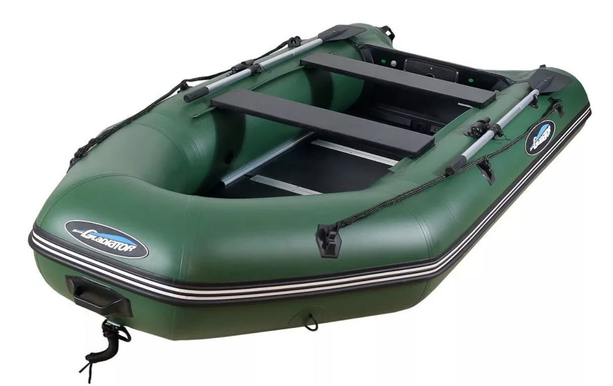 МОТОРНО-ГРЕБНАЯ ЛОДКА ПВХ GLADIATOR A 280 ТК С ФАНЕРНЫМ ДНОМ в Чебоксарах